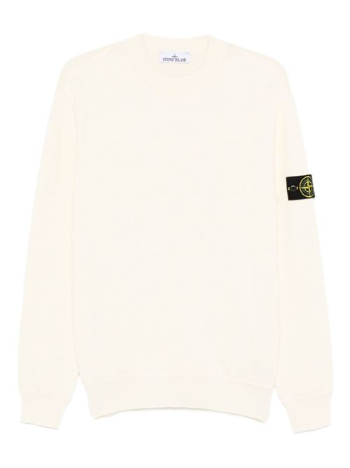 Crewneck Sweater with Logo STONE ISLAND | L1S155100154S00D8V0093